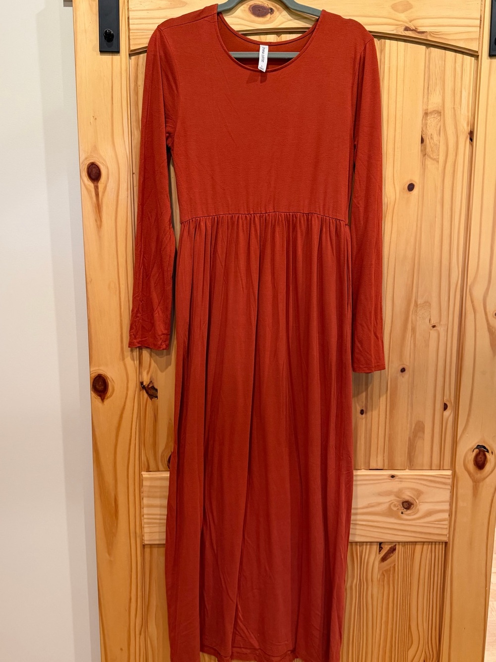 Zenana Long Sleeve Maxi